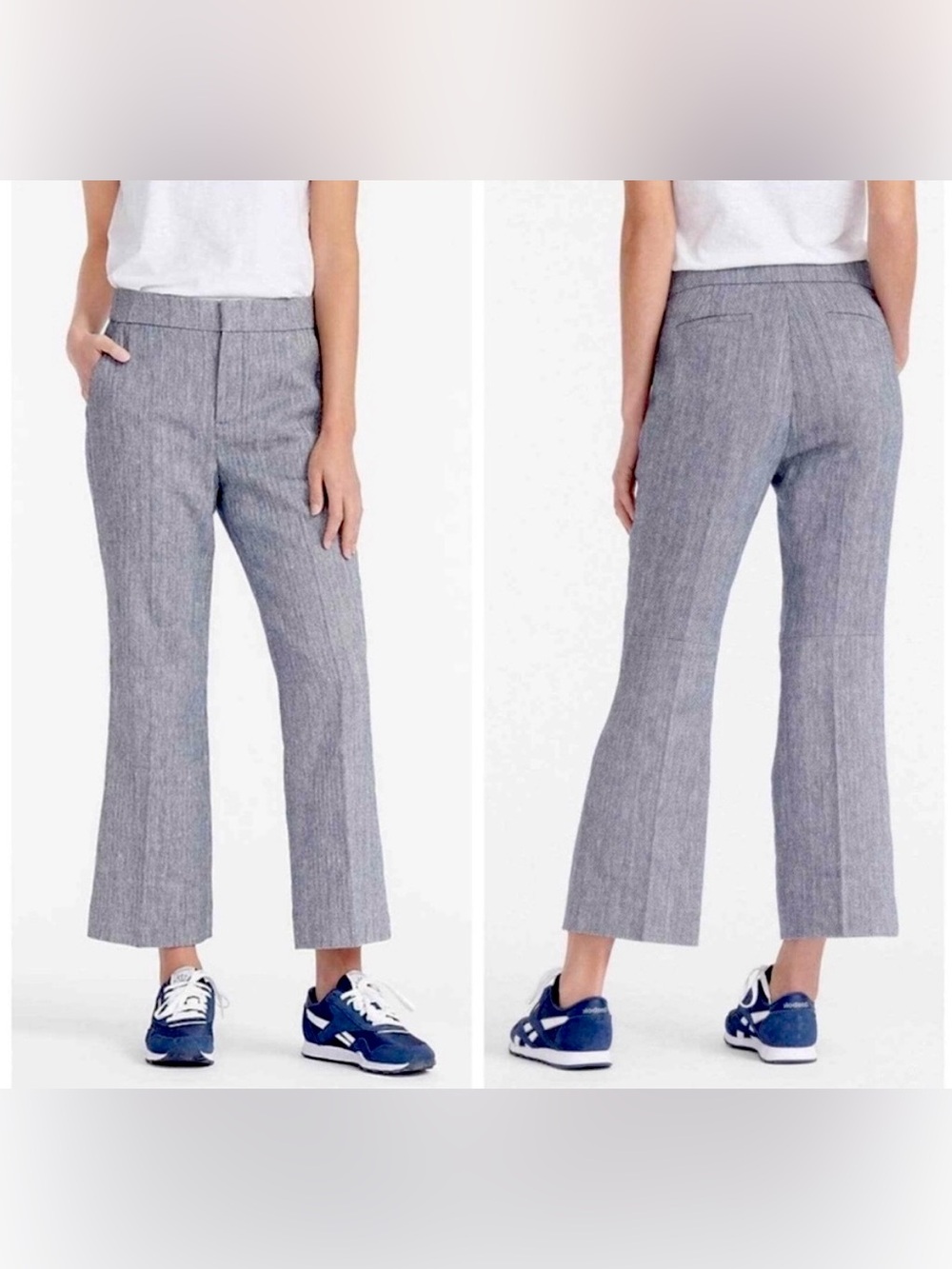 J. Crew Hayden Women’s Linen Cotton Blend Pants, Size 2